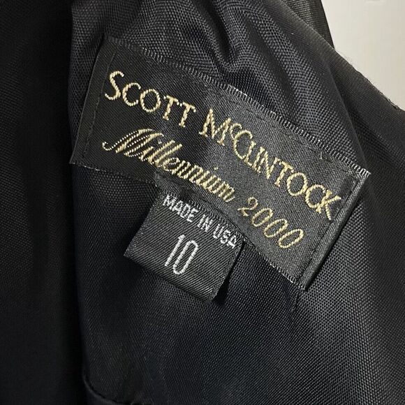 Scott McCLINTOCK Maxi Skirt Women 10 Iridescent Taffeta NEW Millenium Formal VTG - Picture 9 of 12